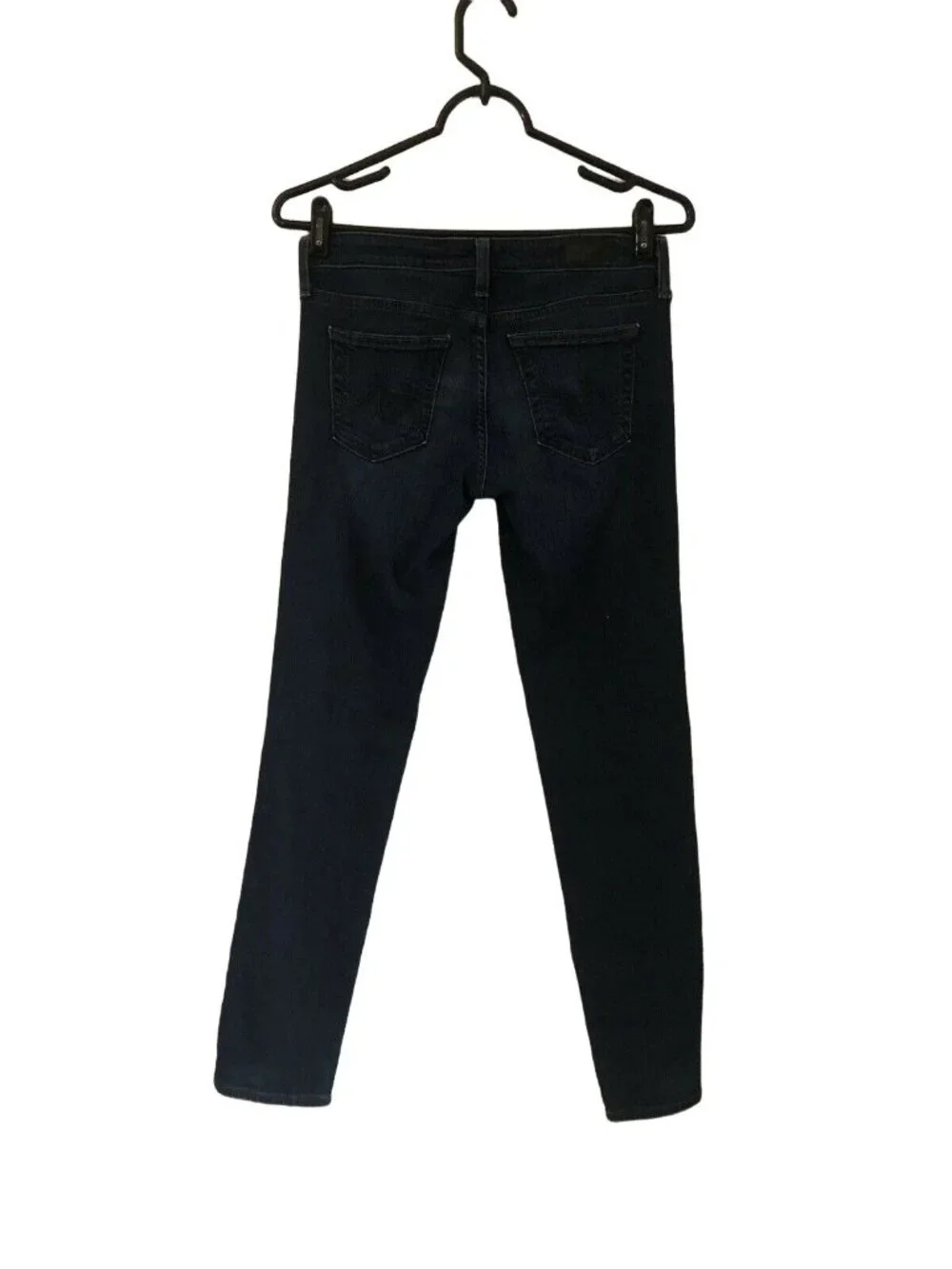 AG Adriano Goldschmied The Stilt Cigarette Leg Caribbean Blue Skinny Jeans 26R